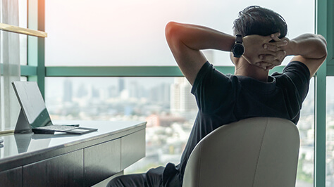 Person reading IR35 insights guide